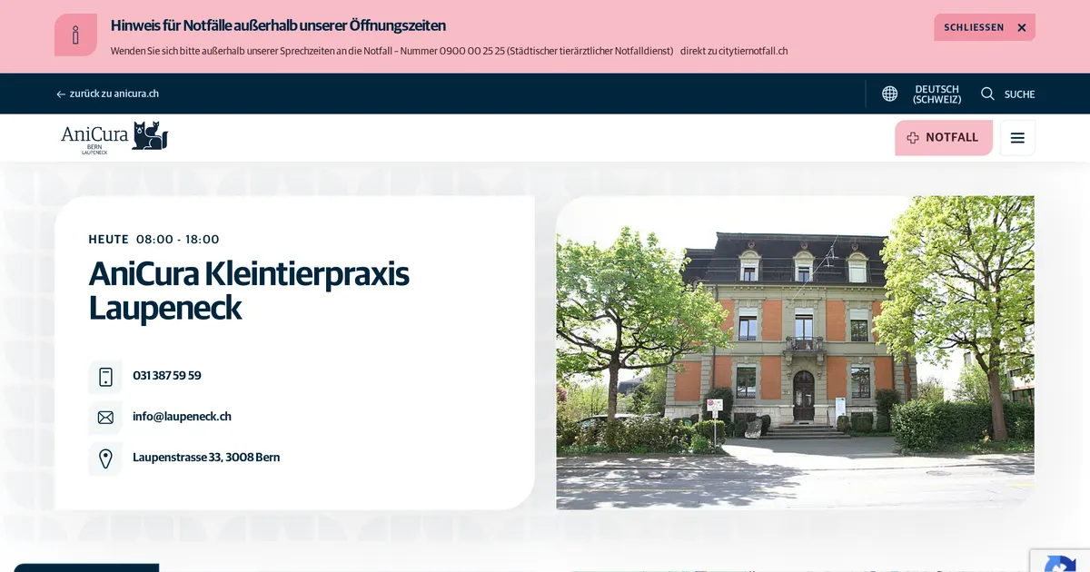 Kleintierpraxis Laupeneck