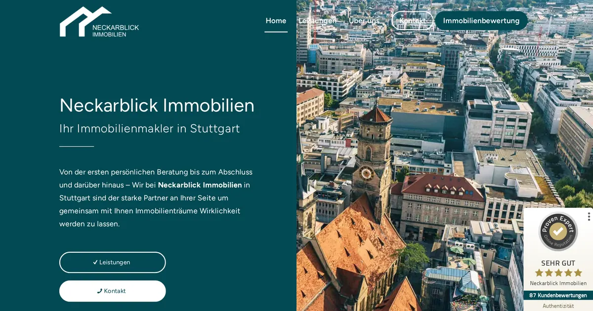Neckarblick — hundefreundliches Restaurant in Stuttgart, mit Außenbereich