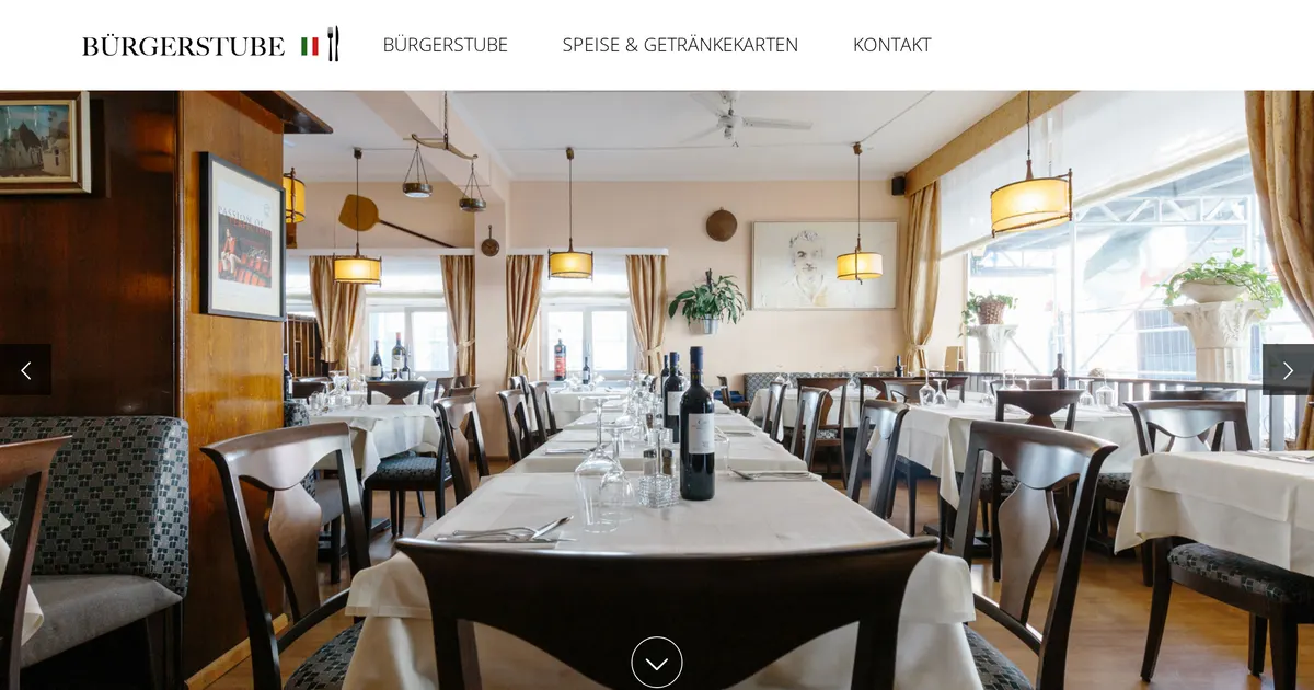Ristorante Pizzeria Bürgerstube