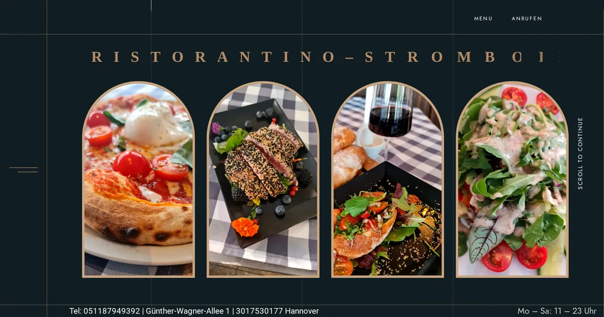 Stromboli — hundefreundliches Restaurant in Hannover