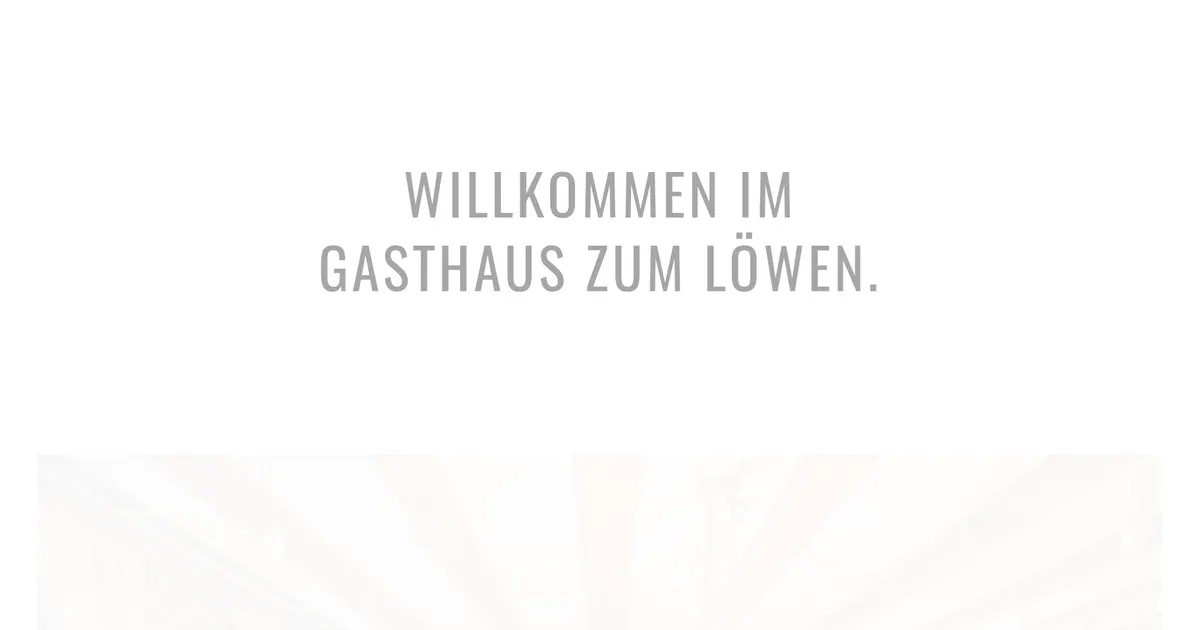 Gasthaus zum Löwen