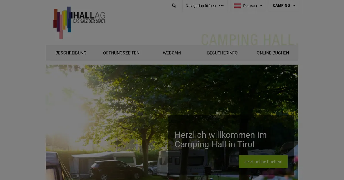 Schwimmbad-Camping Hall