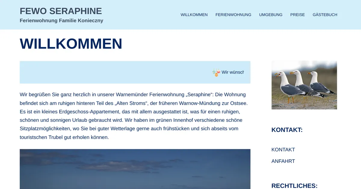 Ferienwohnung Seraphine