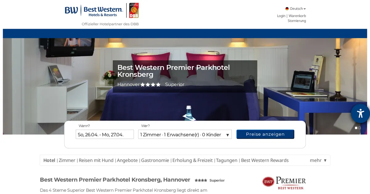 Kronsberg Residence — hundefreundliches Hotel in Hannover