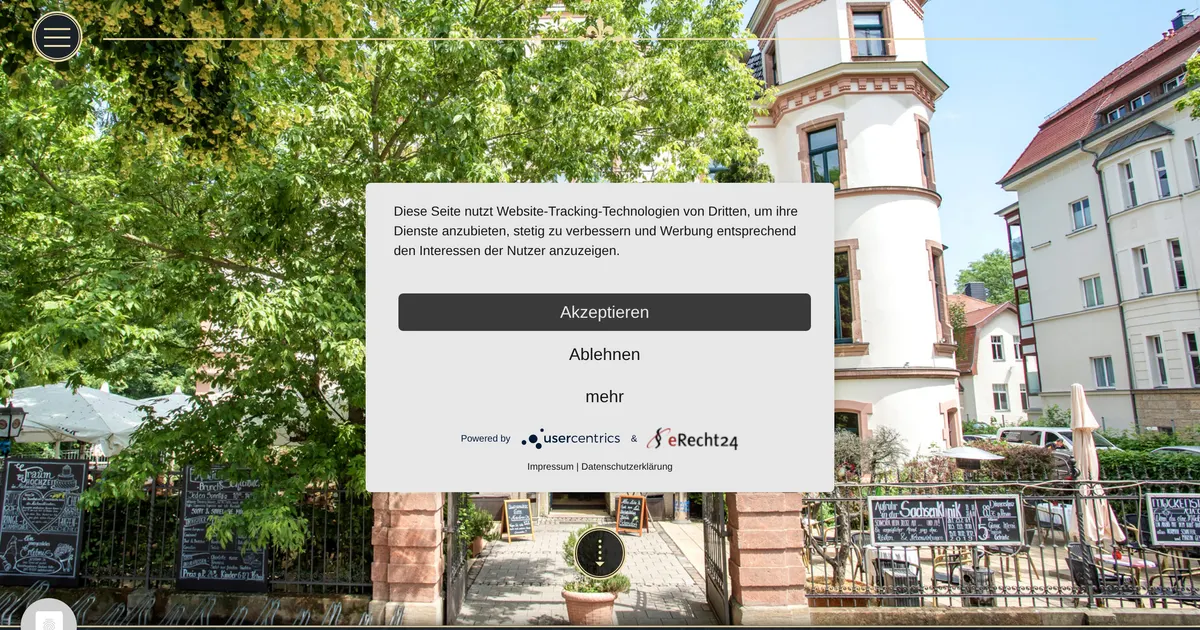 Mückenschlösschen — hundefreundliches Restaurant in Leipzig, mit Außenbereich