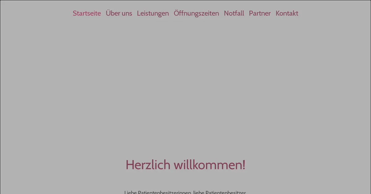 Tierarztpraxis Wettbergen