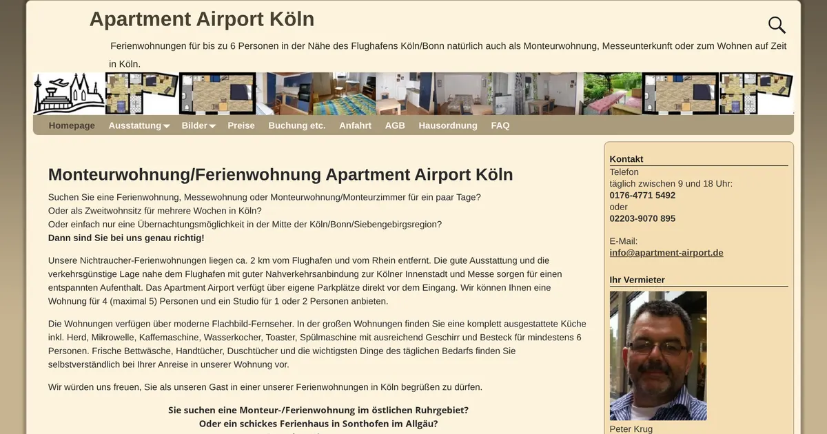 Apartment Airport Köln