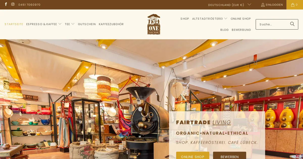 ONE Fairtrade Altstadtrösterei