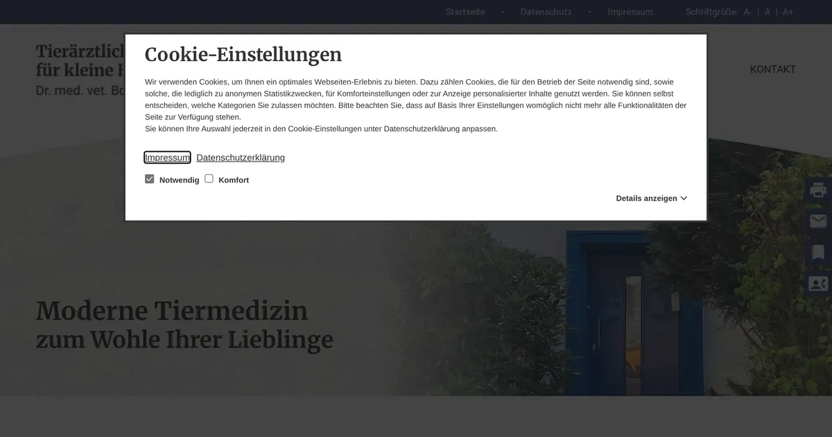 Dr. med. vet. Boris Radicke — Tierarzt in Hamburg