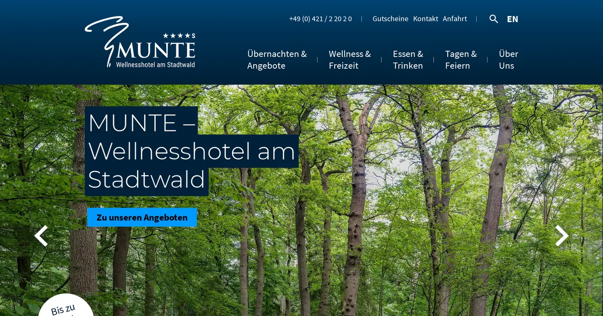 Hotel Munte am Stadtwald — hundefreundliches Hotel in Bremen