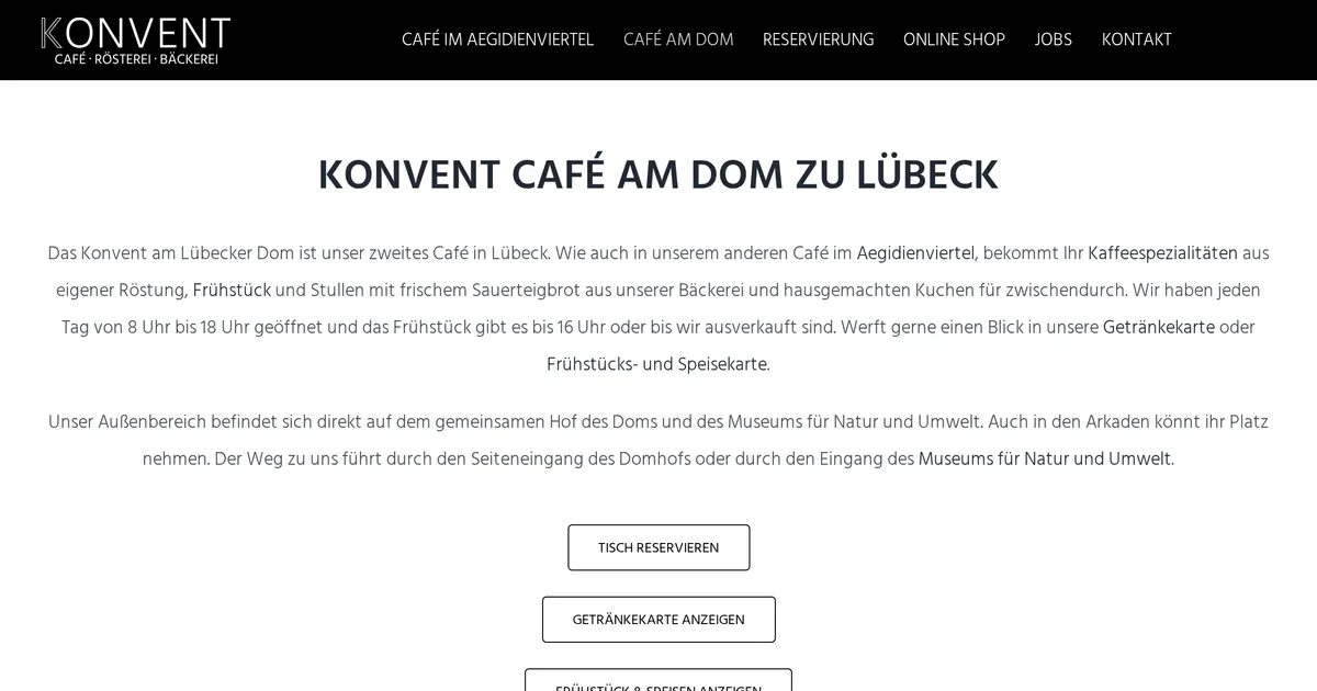 Konvent Café am Dom