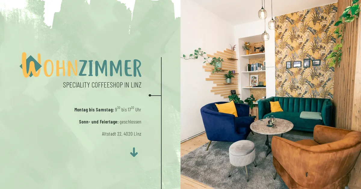 Wohnzimmer Coffeeshop Linz