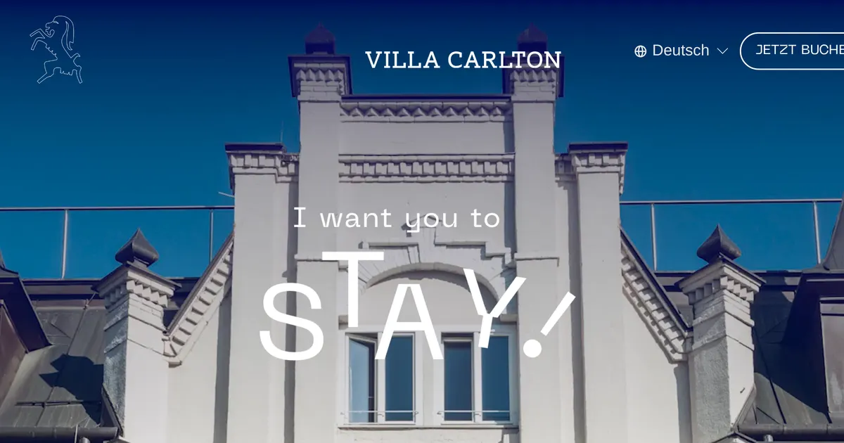 Villa Carlton — hundefreundliches Hotel in Salzburg