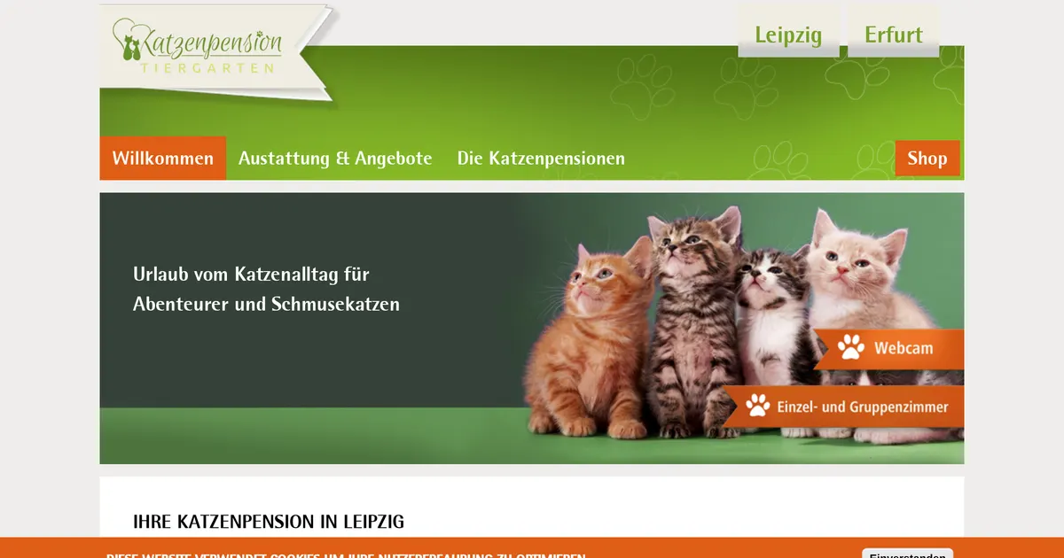 Katzenpension Tiergarten