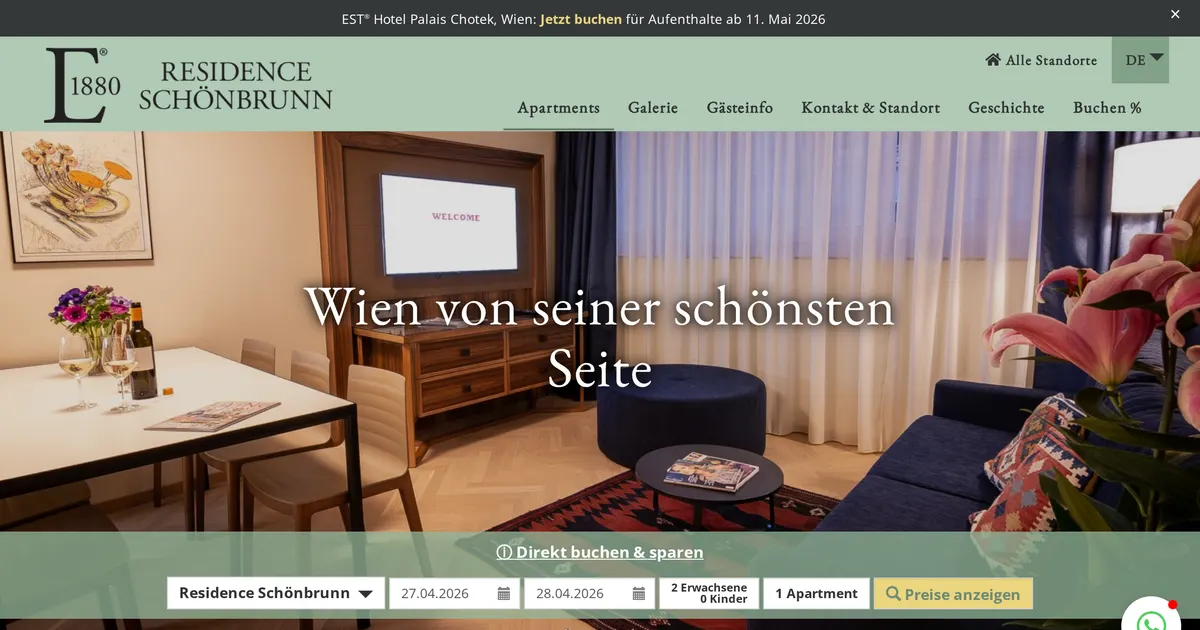 EST Residence Schönbrunn Wien