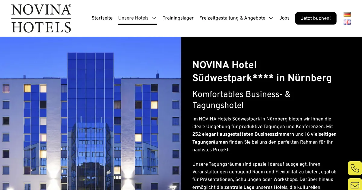 Novina-Hotel Südwestpark