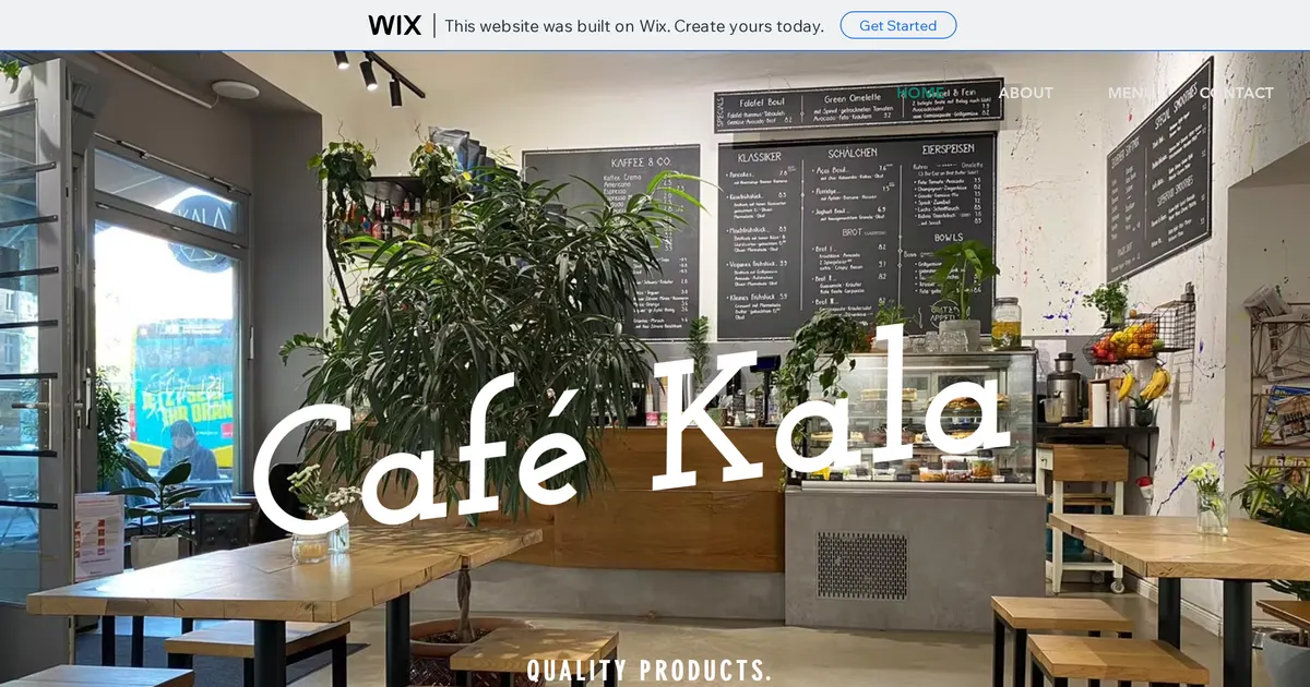 Kala — hundefreundliches Café in Berlin, mit Außenbereich