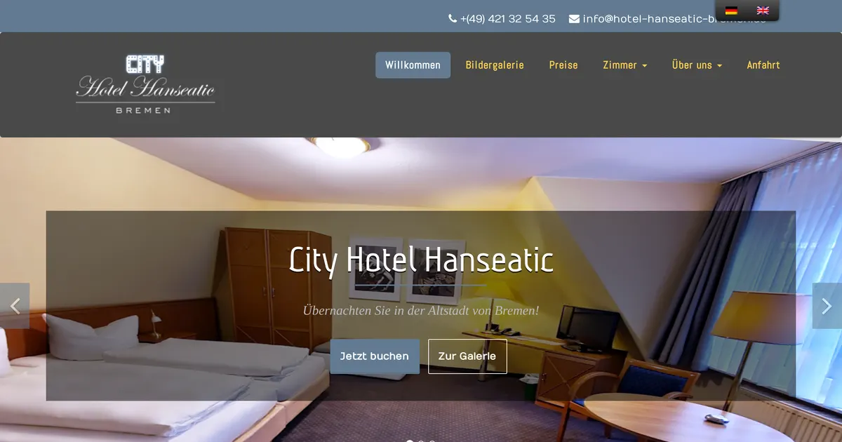 Hanseatic — hundefreundliches Hotel in Bremen