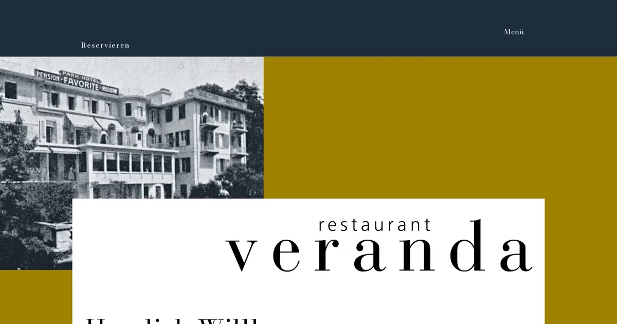 Veranda — hundefreundliches Restaurant in Bern