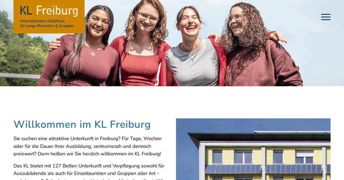 KL Freiburg - internationales Jugendgästehaus