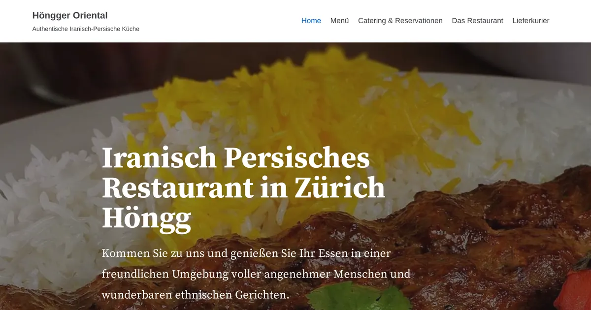 Höngger Oriental Restarant