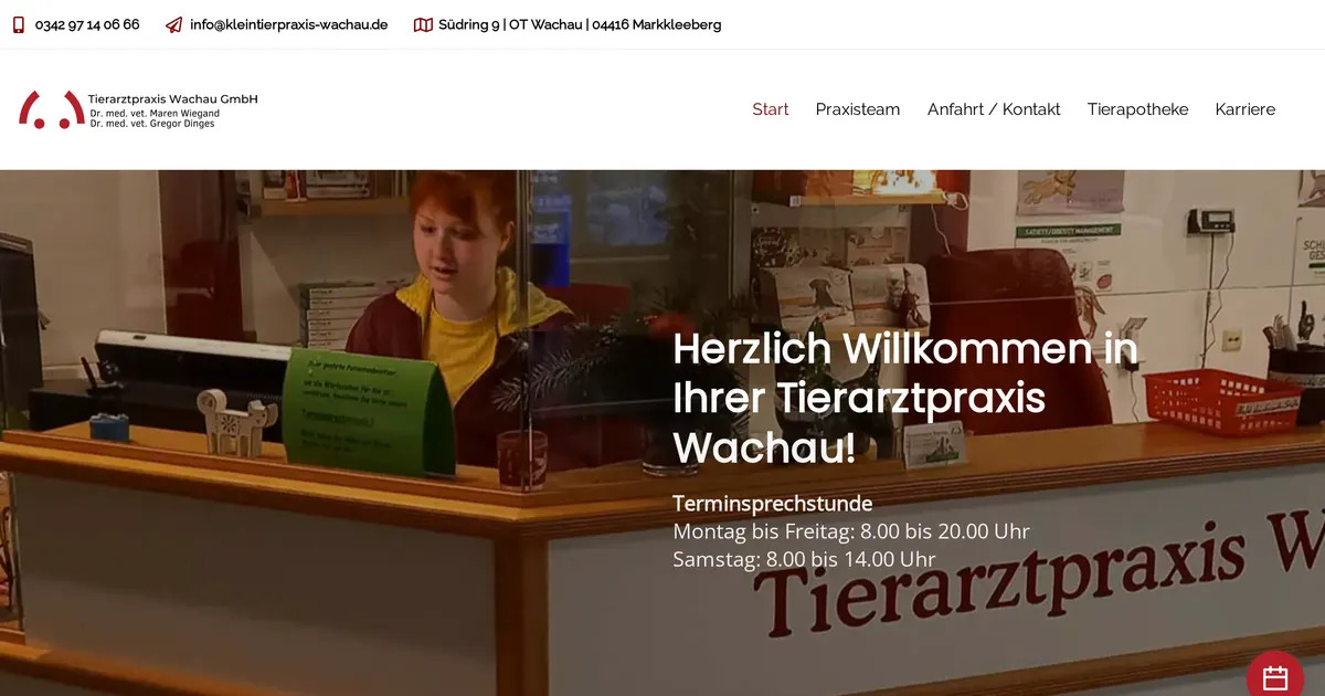 Tierarztpraxis Wachau GbR — Tierarzt in Leipzig