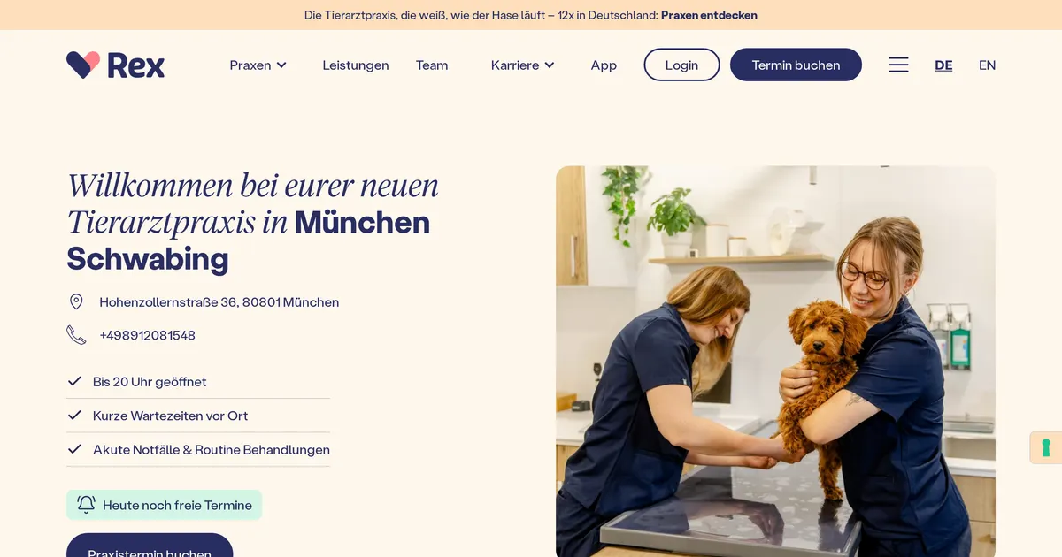 Rex — Tierarzt in München