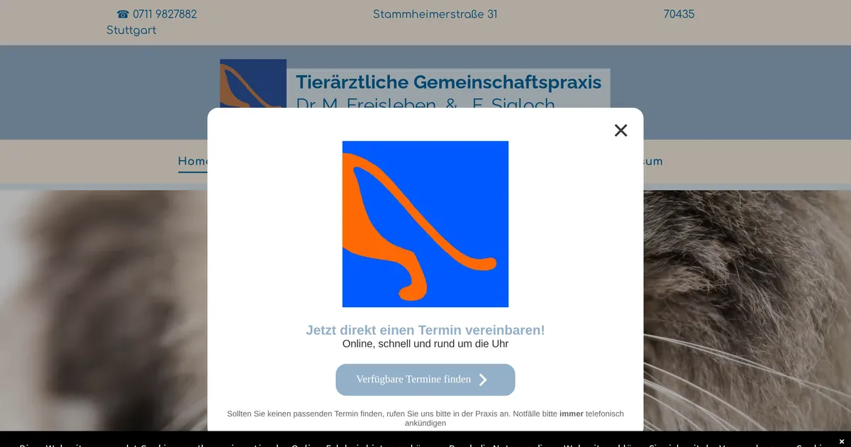 Tierärztliche Gemeinschaftspraxis Dr. M. Freisleben und E. Sigloch