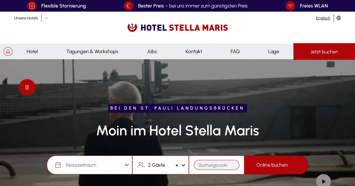 Hotel Stella Maris — hundefreundliches Hotel in Hamburg