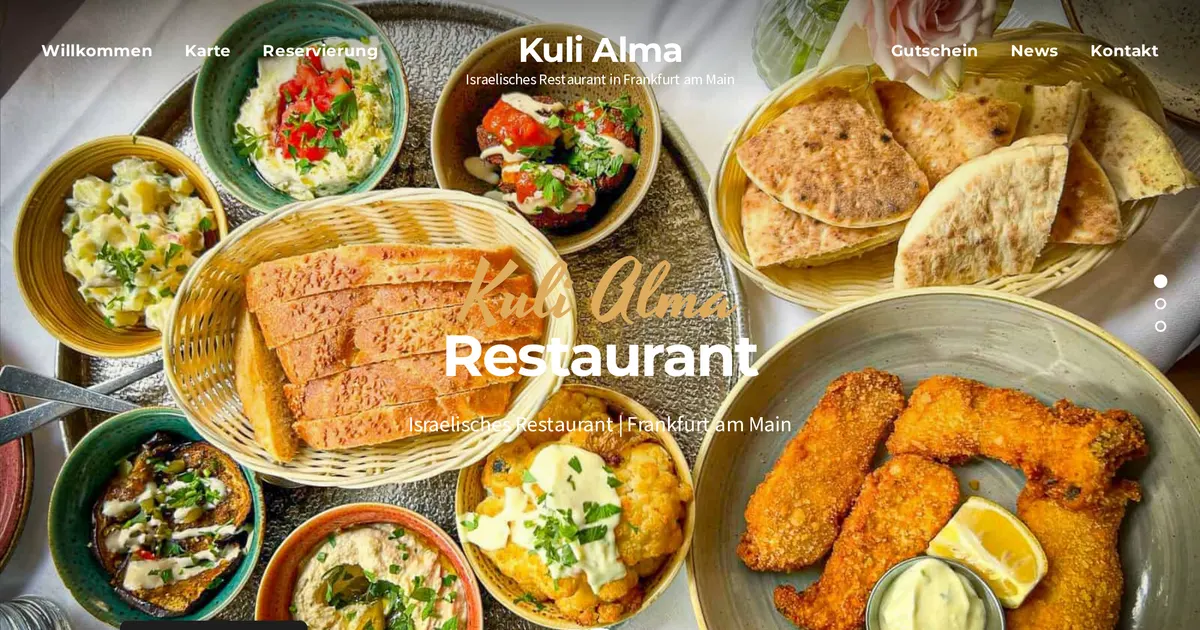 Kuli Alma — hundefreundliches Restaurant in Frankfurt, mit Außenbereich
