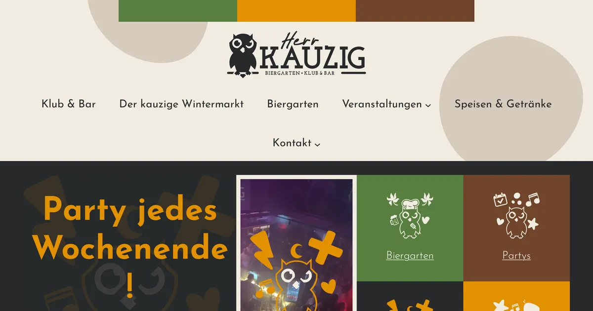 Herr Kauzig — hundefreundliches Restaurant in Leipzig, mit Außenbereich