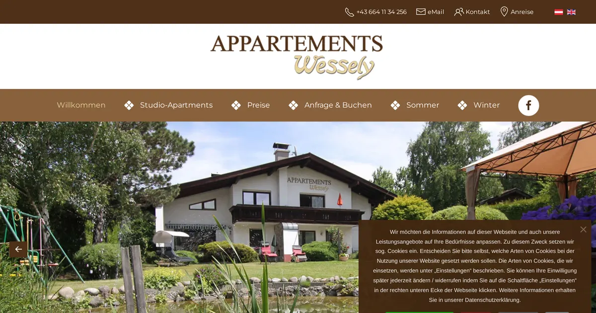 Wessely Appartements am Golfplatz