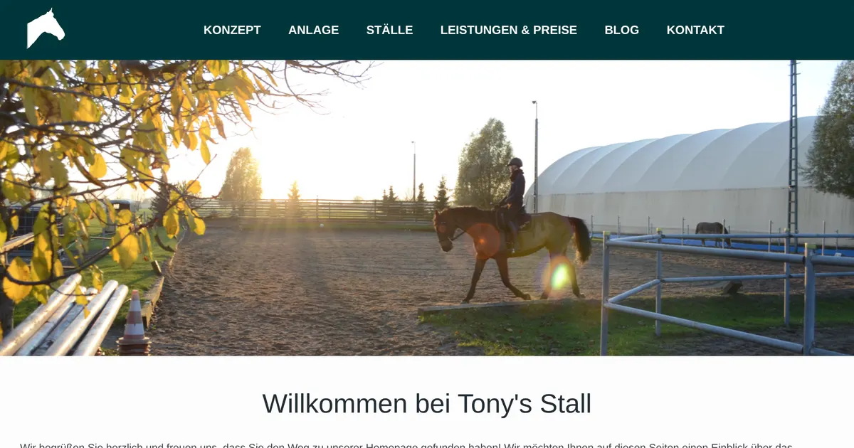 Tony's Stall