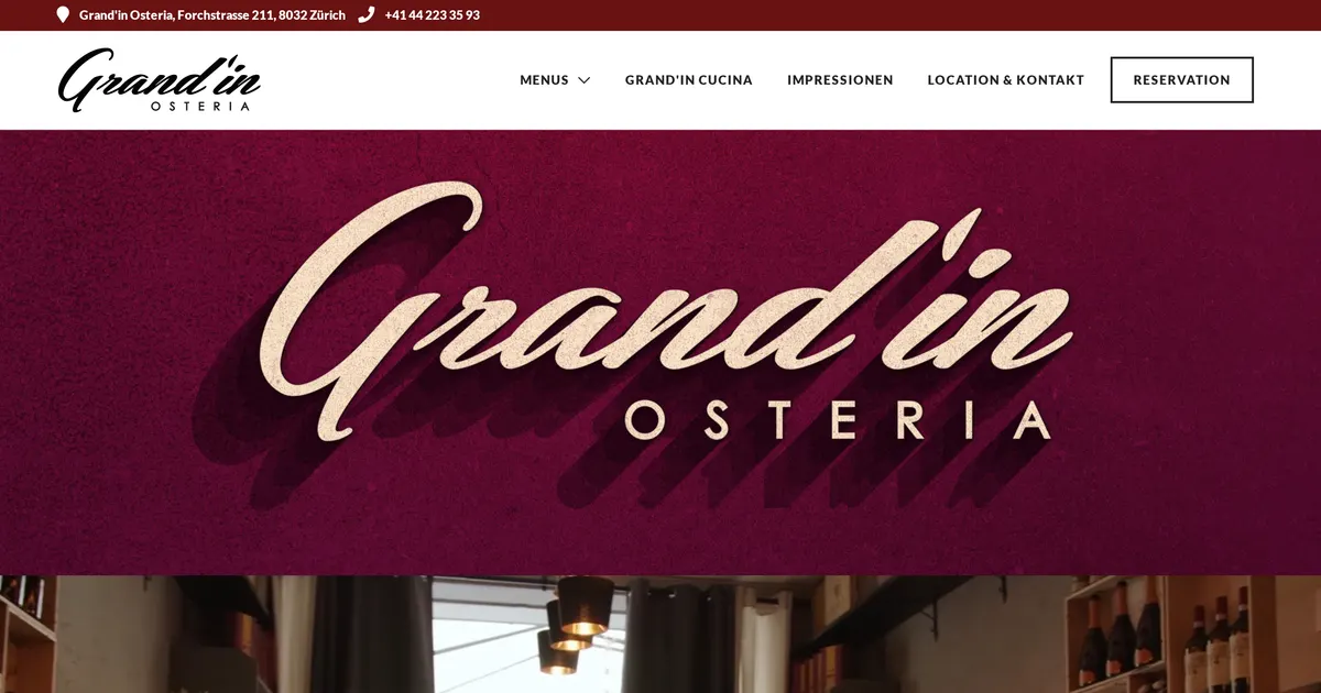 Grand‘in Osteria