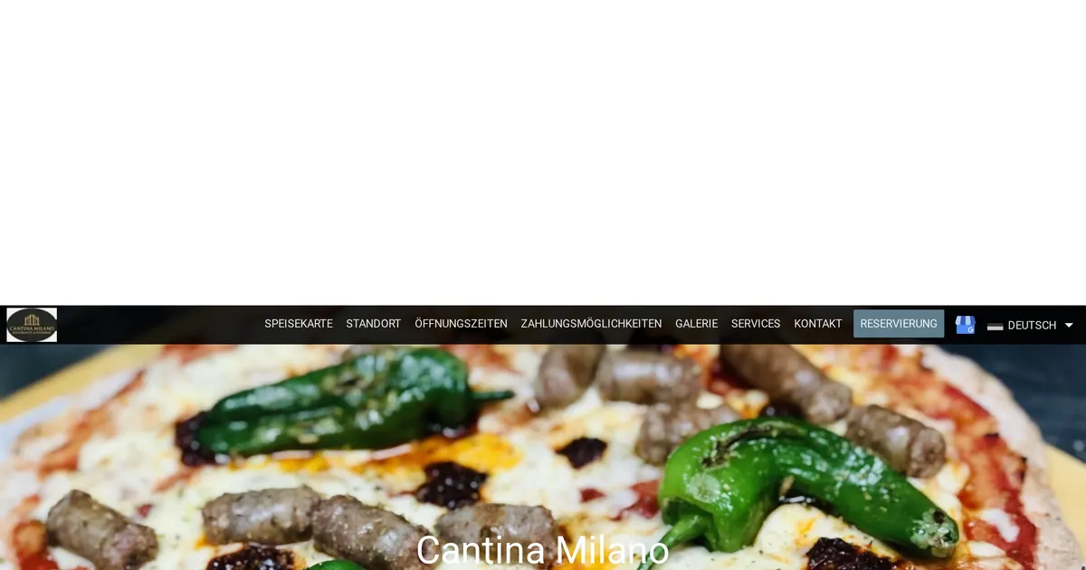 Cantina Milano — hundefreundliches Restaurant in Düsseldorf