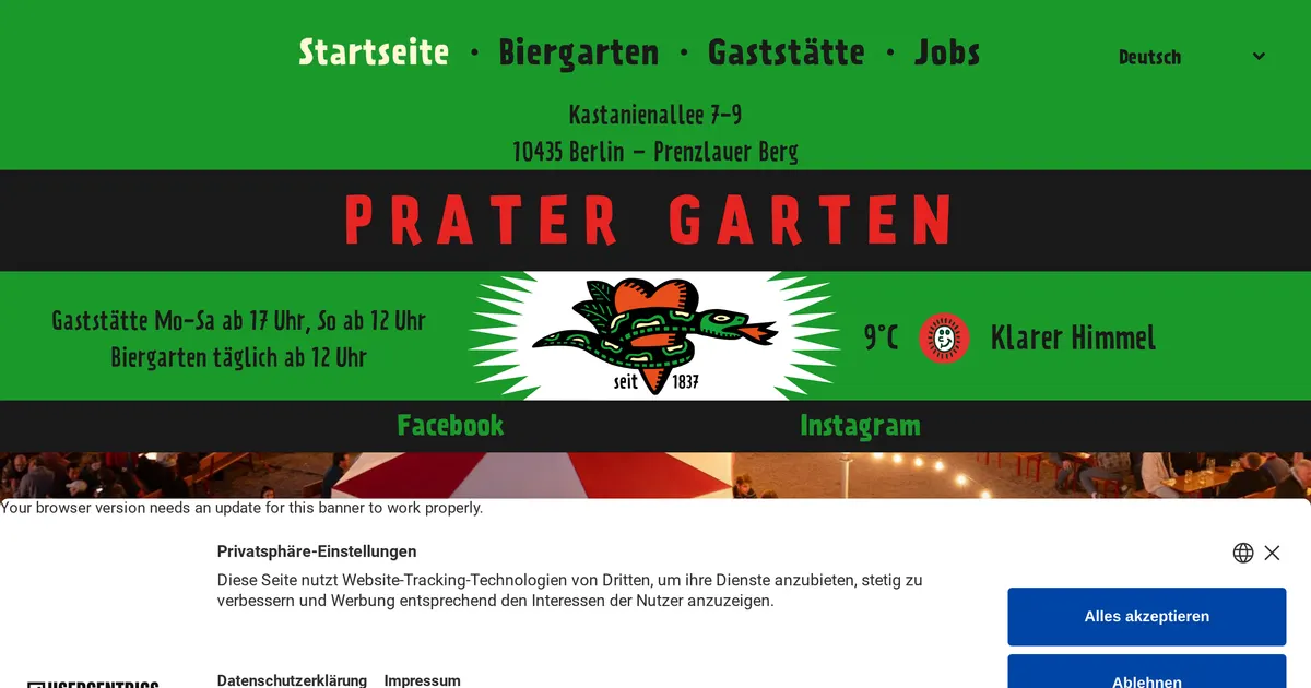 Prater Biergarten