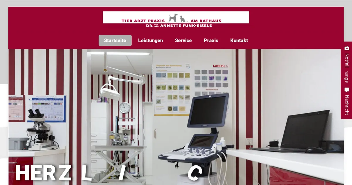 Tierarztpraxis am Rathaus Dr. Annette Funk-Eisele — Tierarzt in Stuttgart