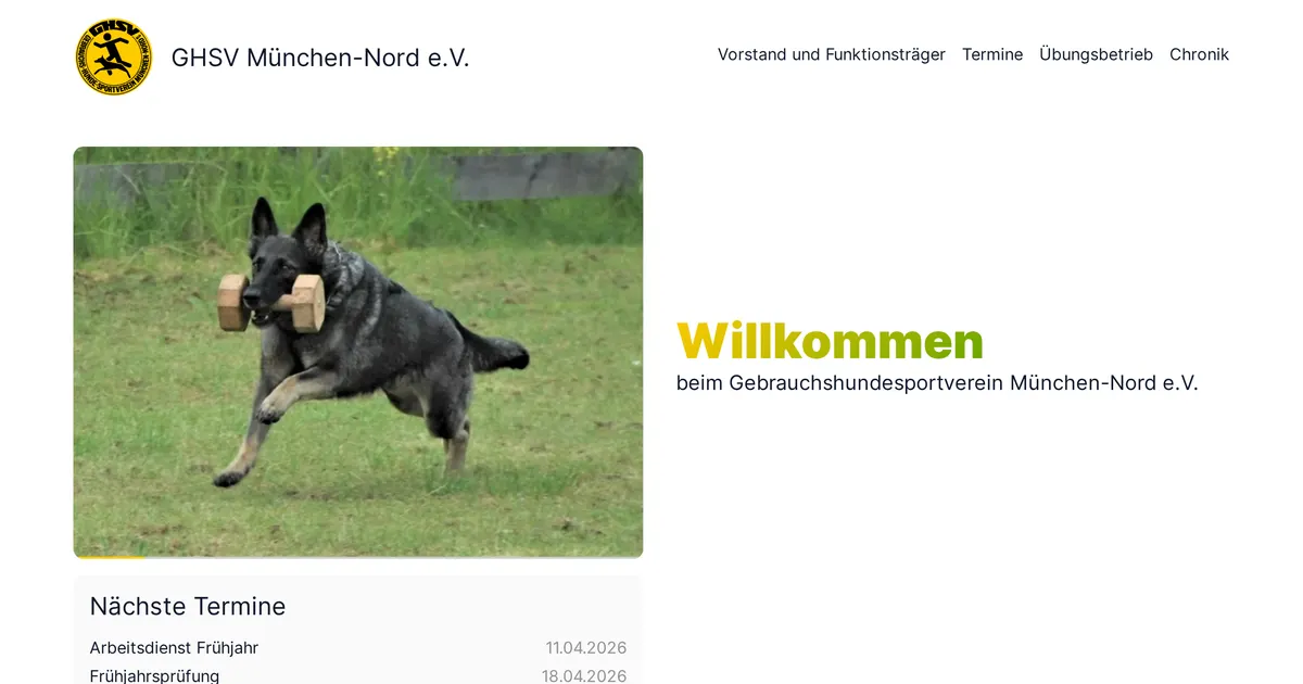 Gebrauchshundesportverein München-Nord e.V.