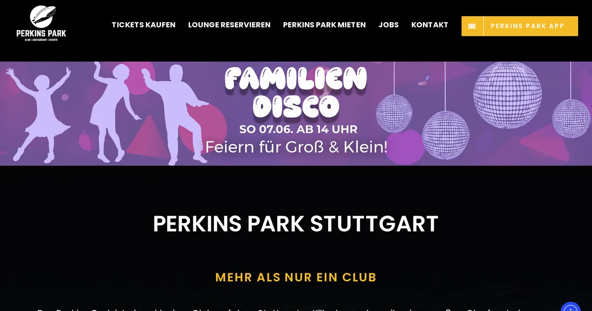 Perkins Park Biergarten — hundefreundliches Restaurant in Stuttgart, mit Außenbereich
