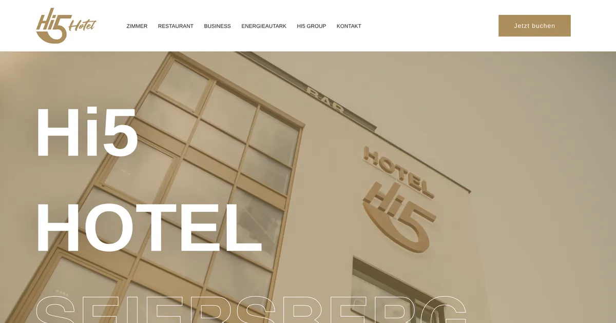 Hi5-Hotel Seiersberg — hundefreundliches Hotel in Graz