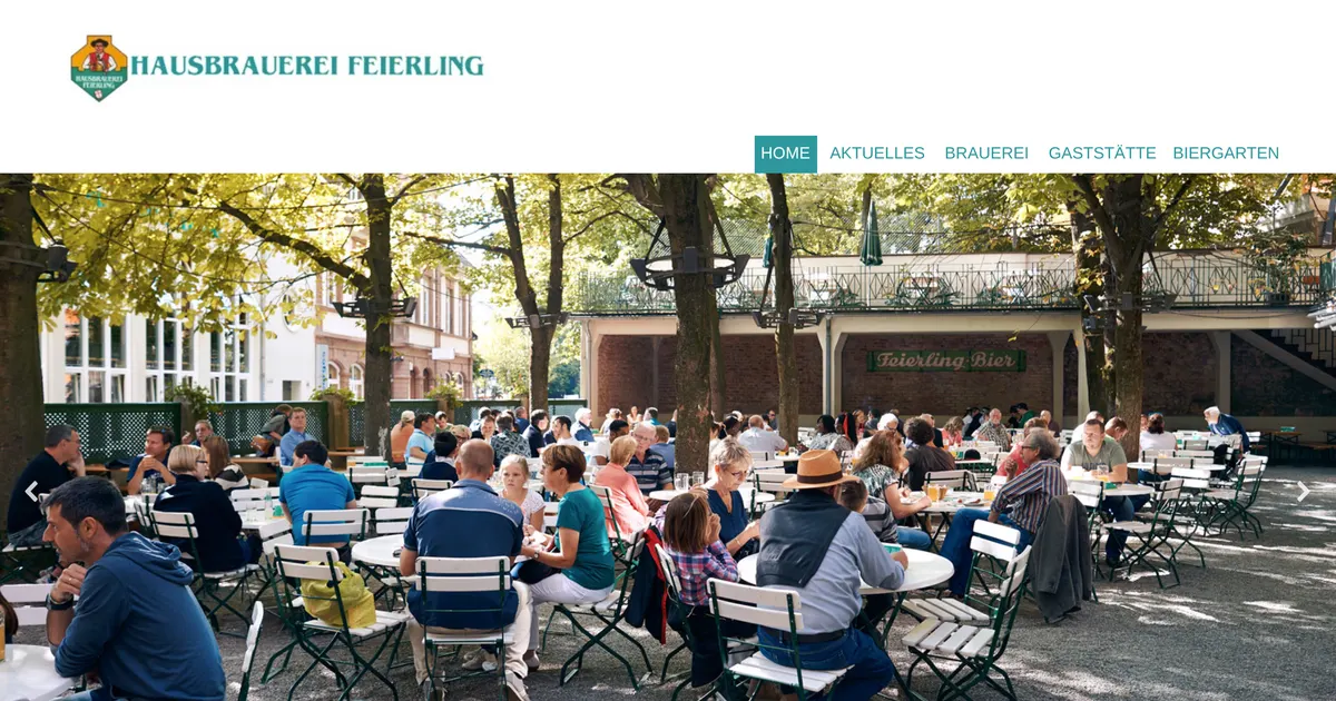 Feierling Biergarten — hundefreundliches Restaurant in Freiburg, mit Außenbereich