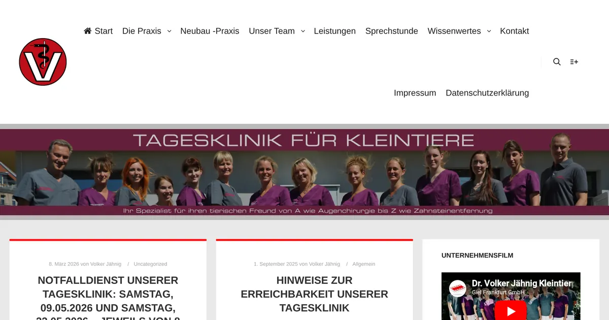Kleintierpraxis Leipzig-Schönefeld — Tierarzt in Leipzig
