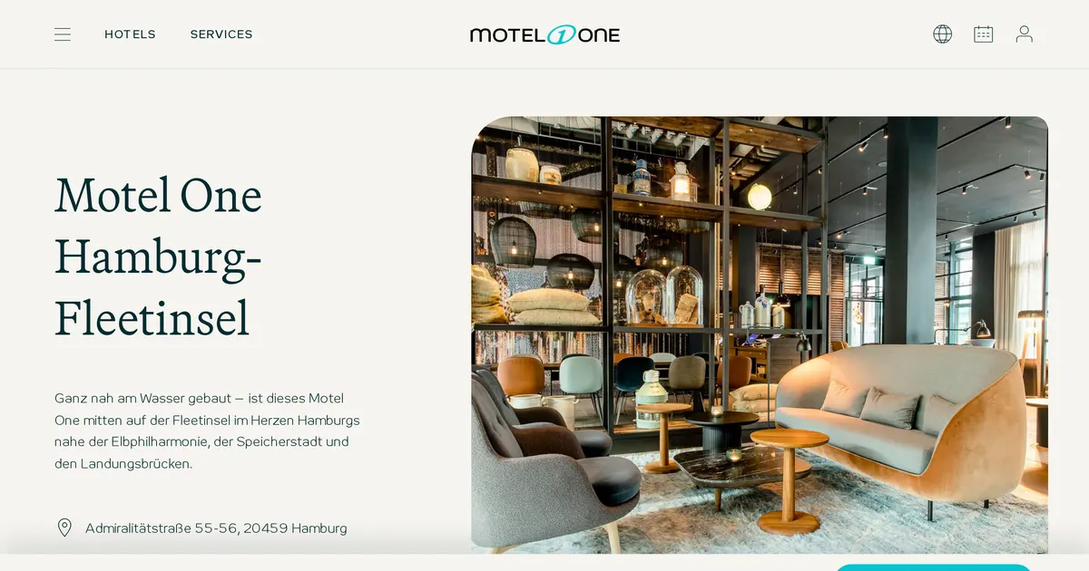 Motel One Hamburg-Fleetinsel — hundefreundliches Hotel in Hamburg
