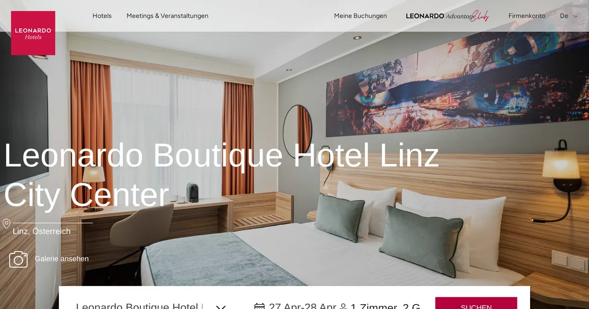 Leonardo Boutique Hotel Linz City Center