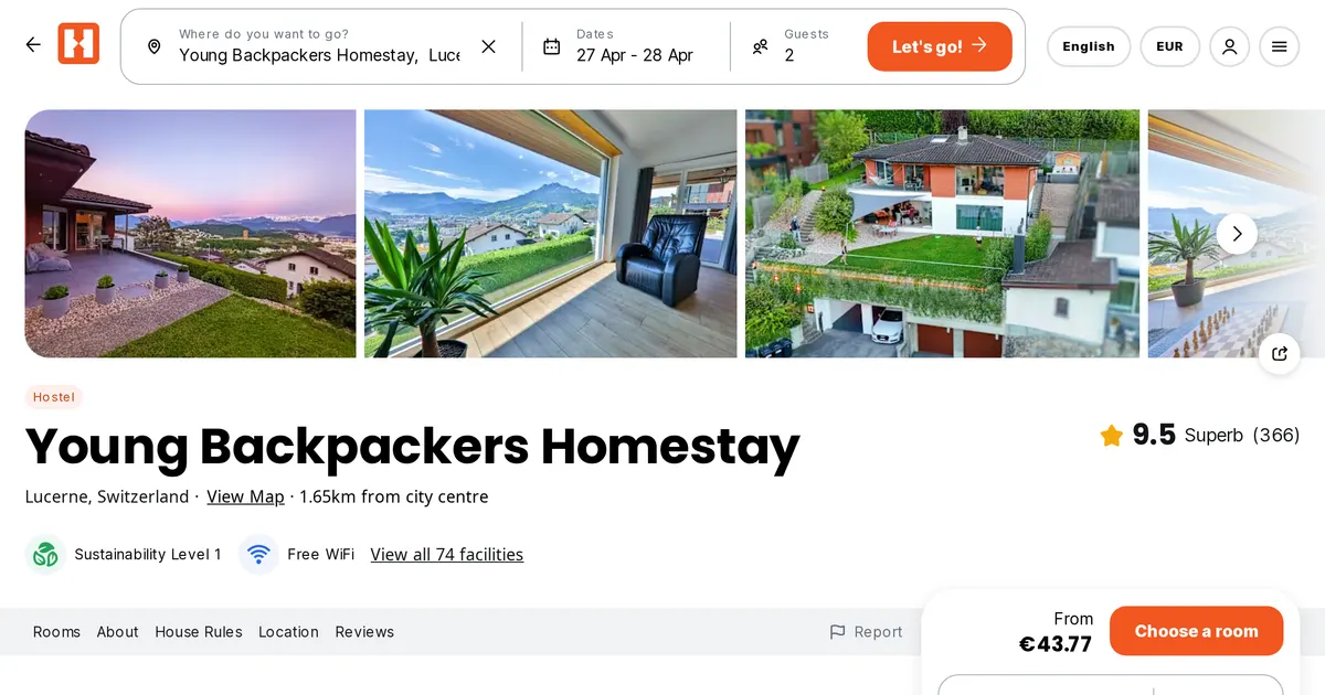Young Backpackers Homestay