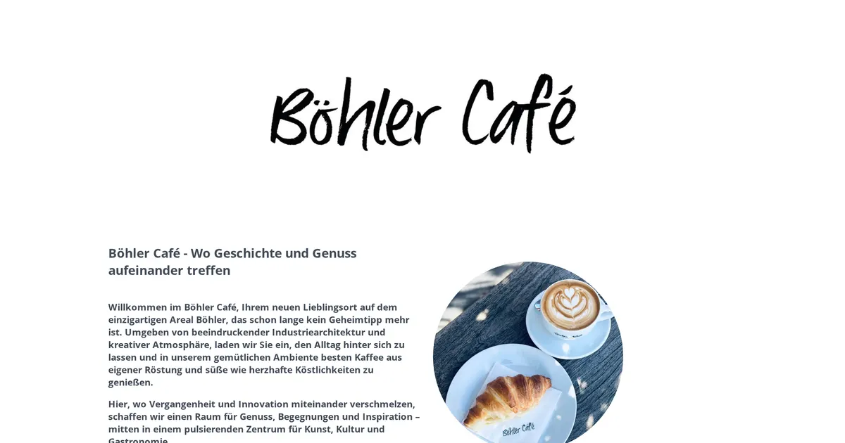 Böhler-Café — hundefreundliches Café in Düsseldorf, mit Außenbereich