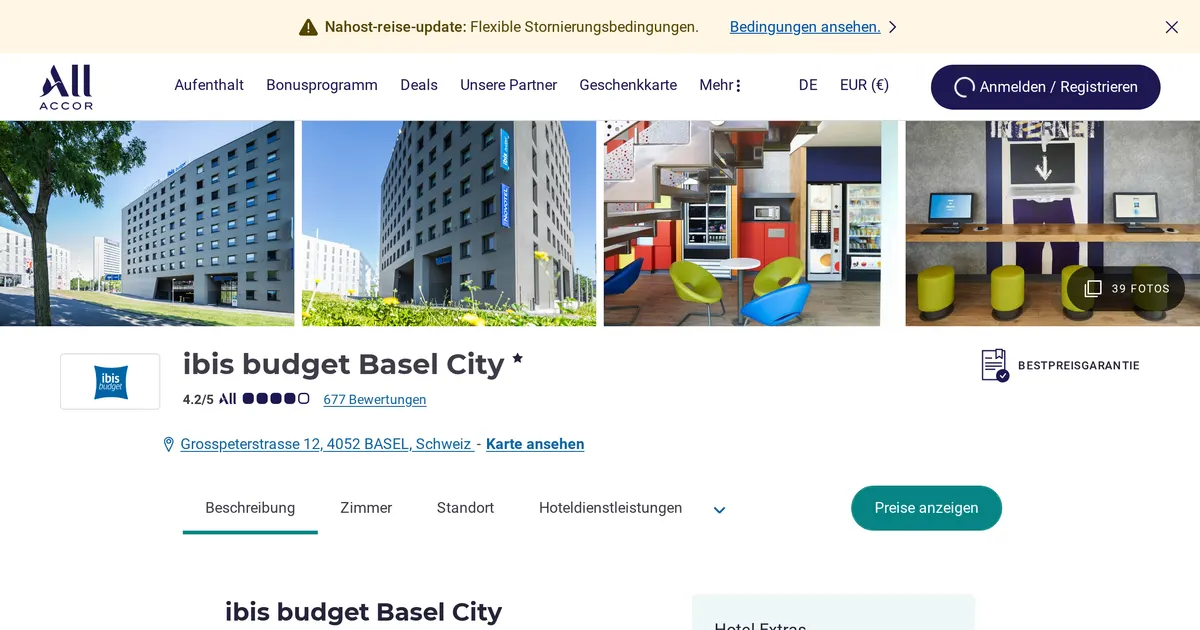 Novotel / ibis Budget Basel City