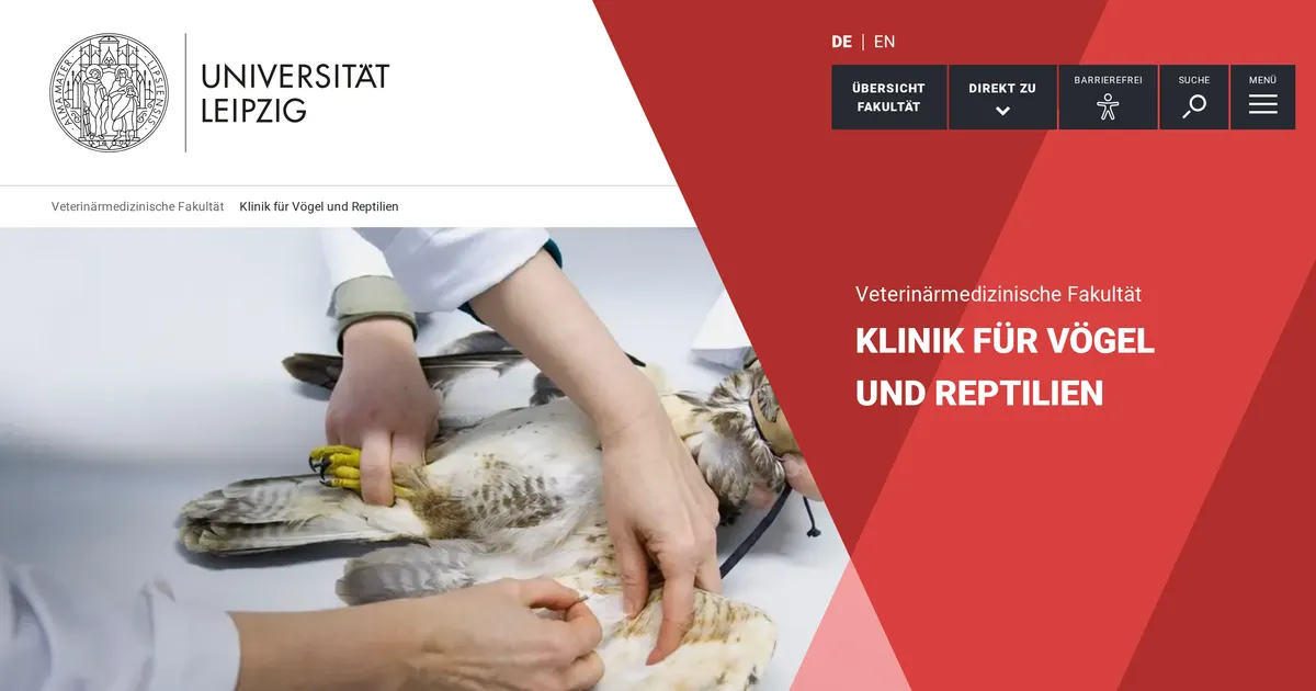 Klinik für Vögel und Reptilien - Universität Leipzig — Tierarzt in Leipzig