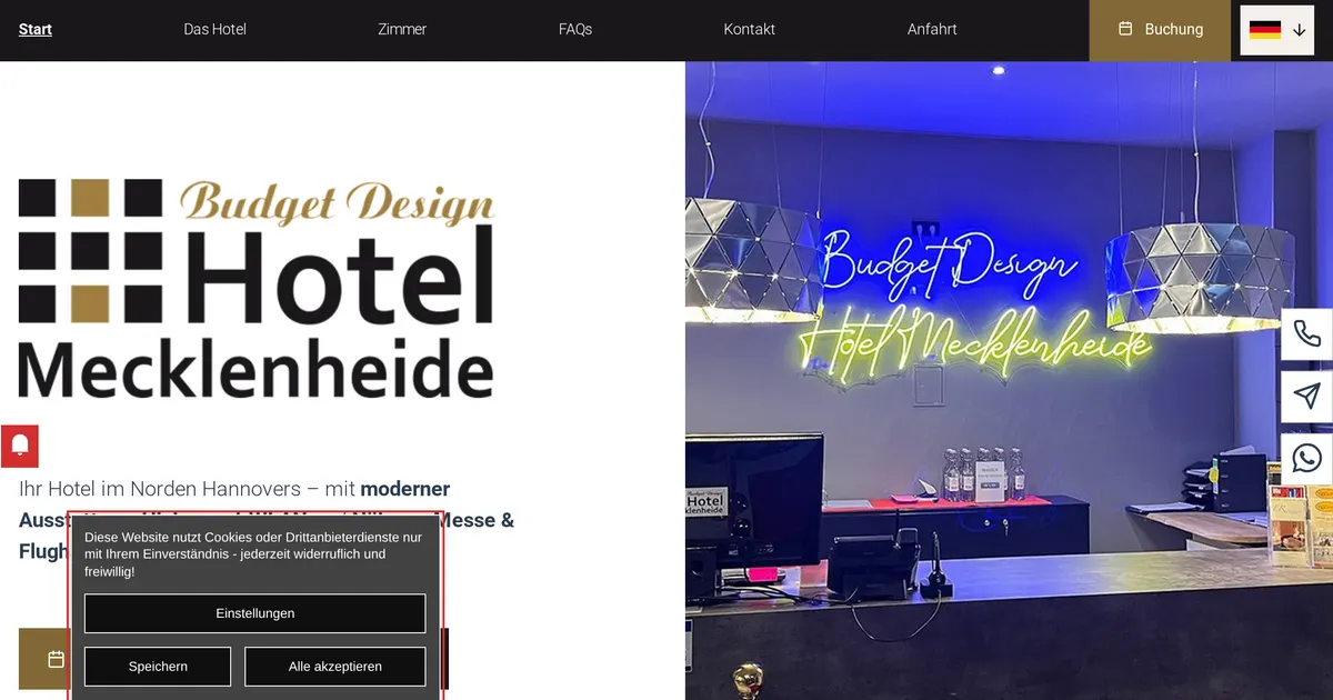 Hotel Mecklenheide — hundefreundliches Hotel in Hannover