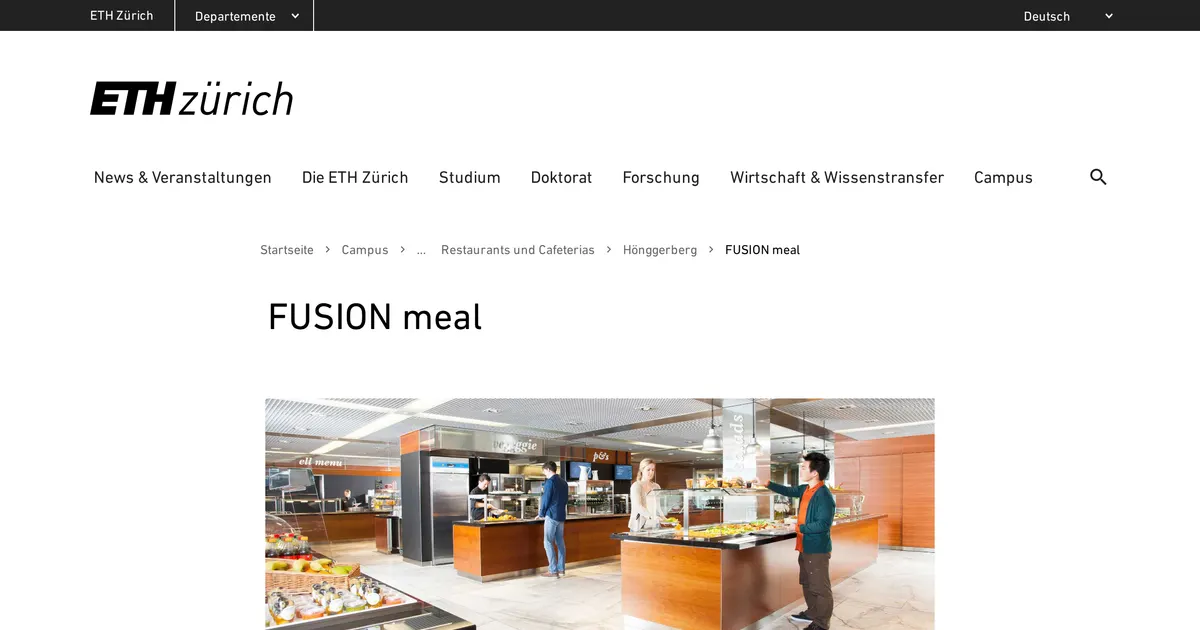 Fusion meal & coffee